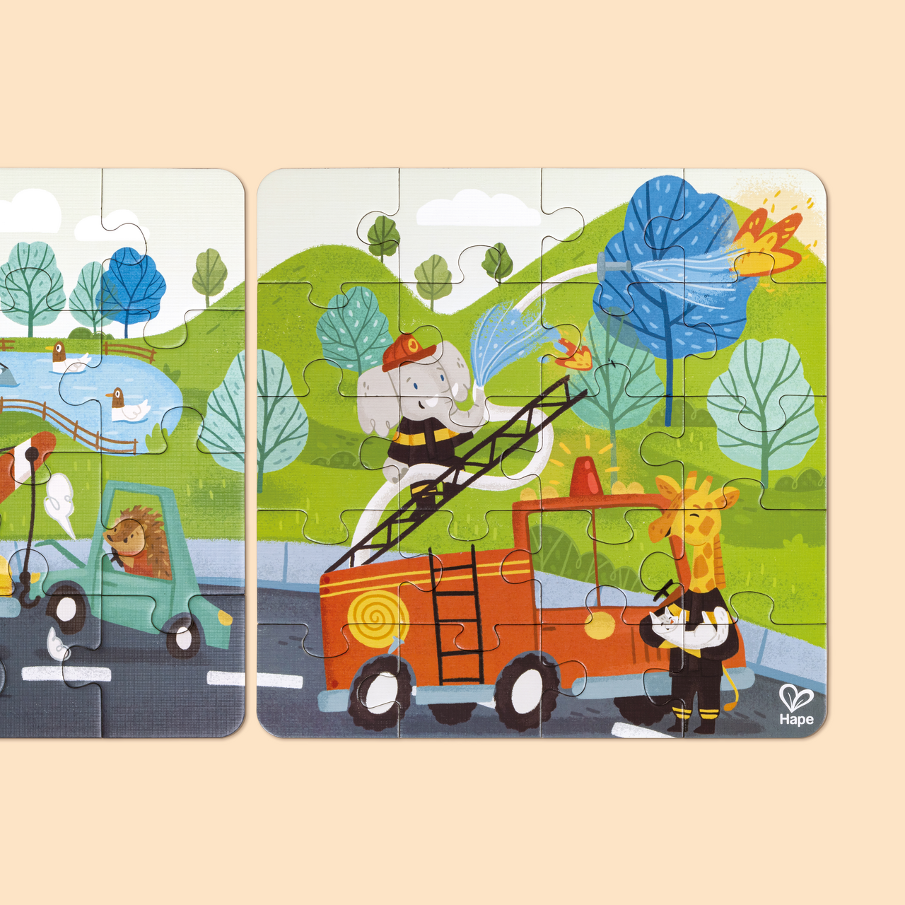 Rescue Vehicles Puzzle Rescue Vehicles Puzzle