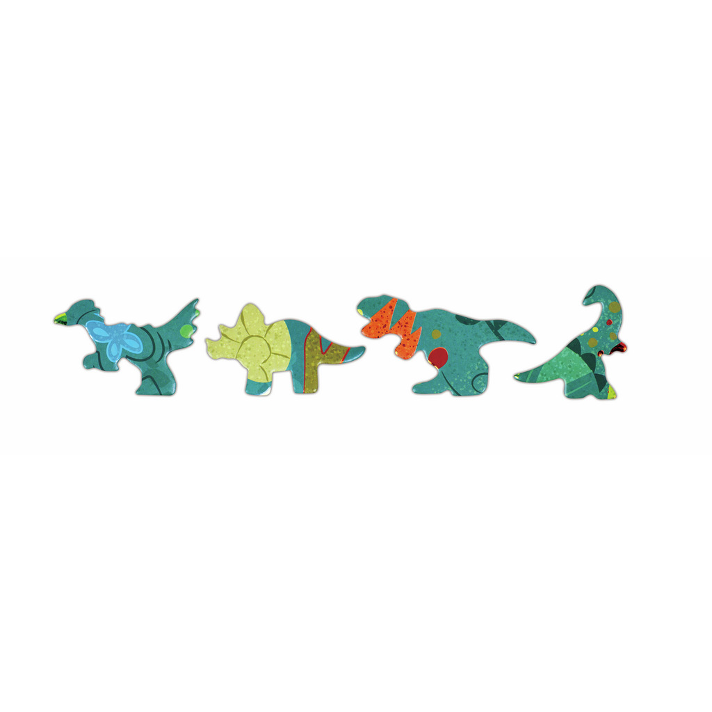 Dinosaur Shimmer Floor Puzzle - 200pcs Dinosaur Shimmer Floor Puzzle - 200pcs