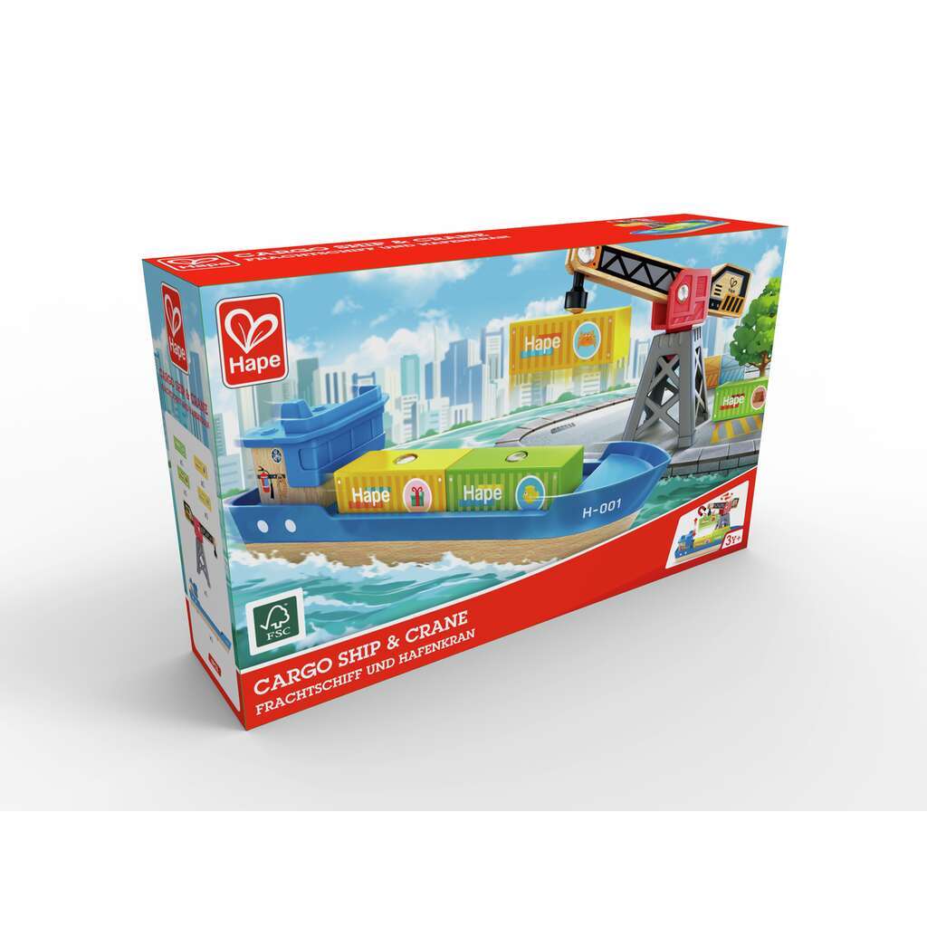 Cargo Ship & Crane Cargo Ship & Crane