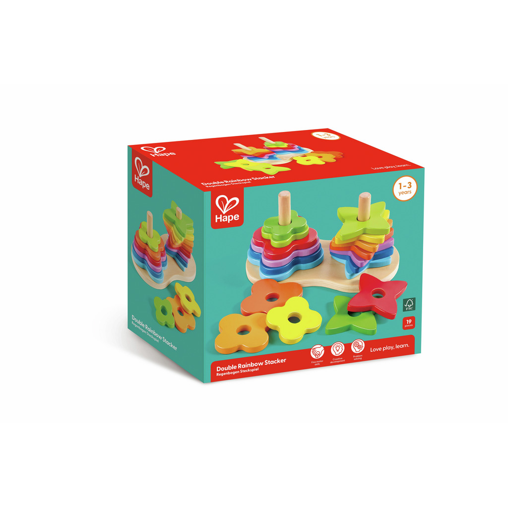 Double Rainbow Stacker Double Rainbow Stacker