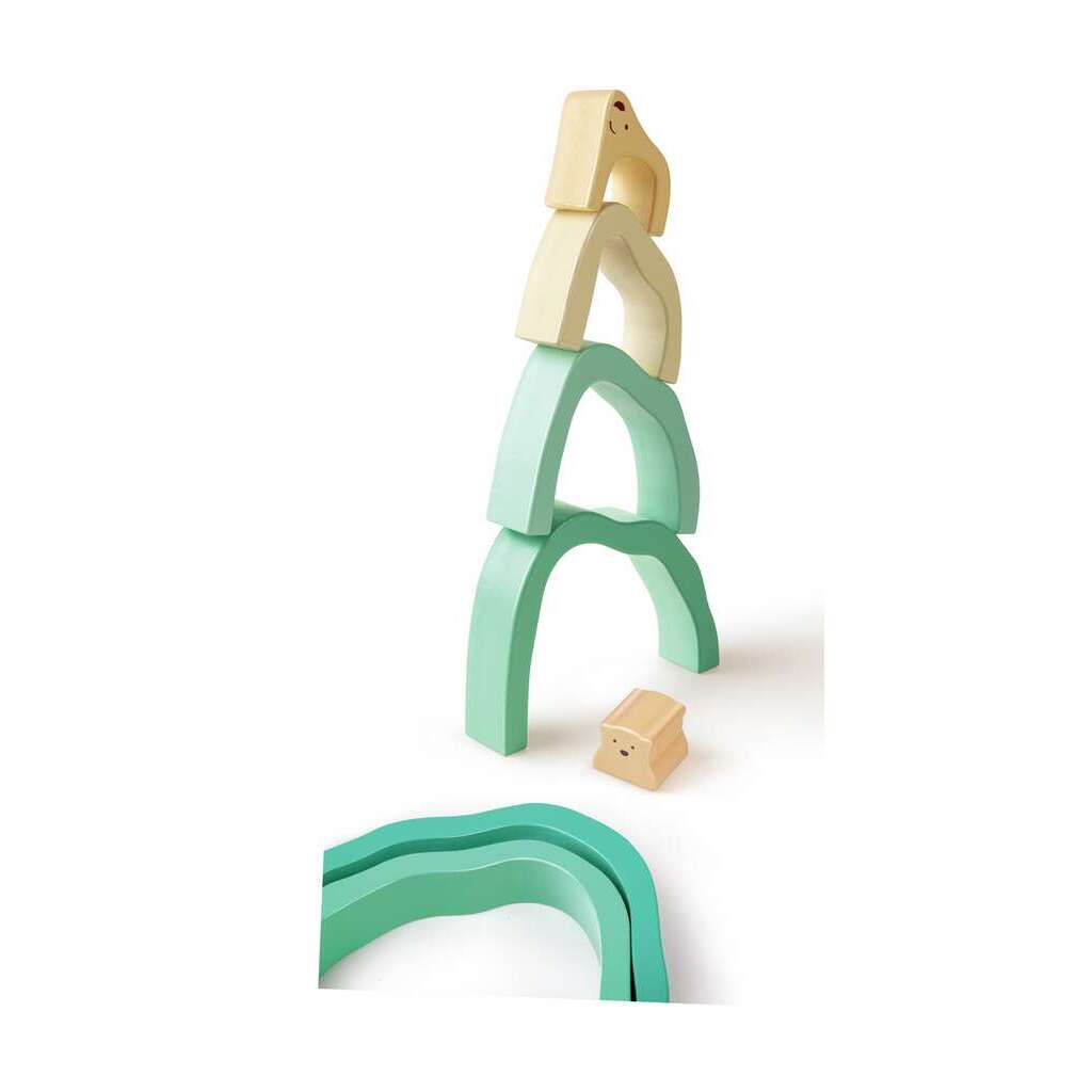 Arctic Polar Bear Stacking Blocks