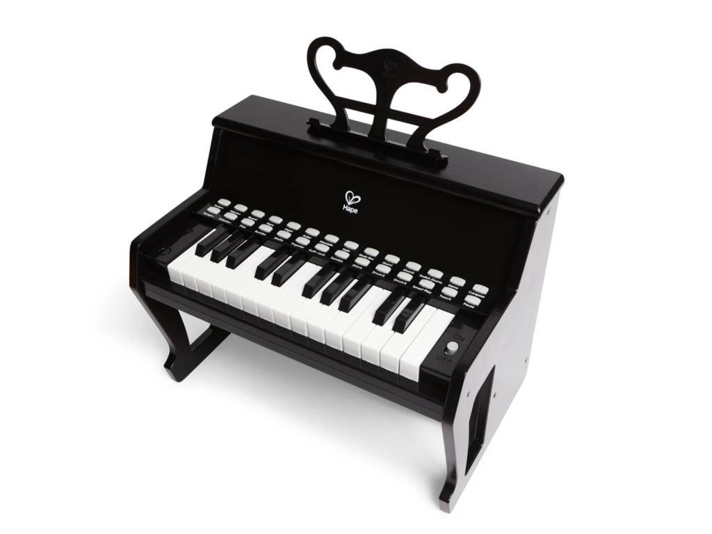Learn with Lights Piano, Black 
