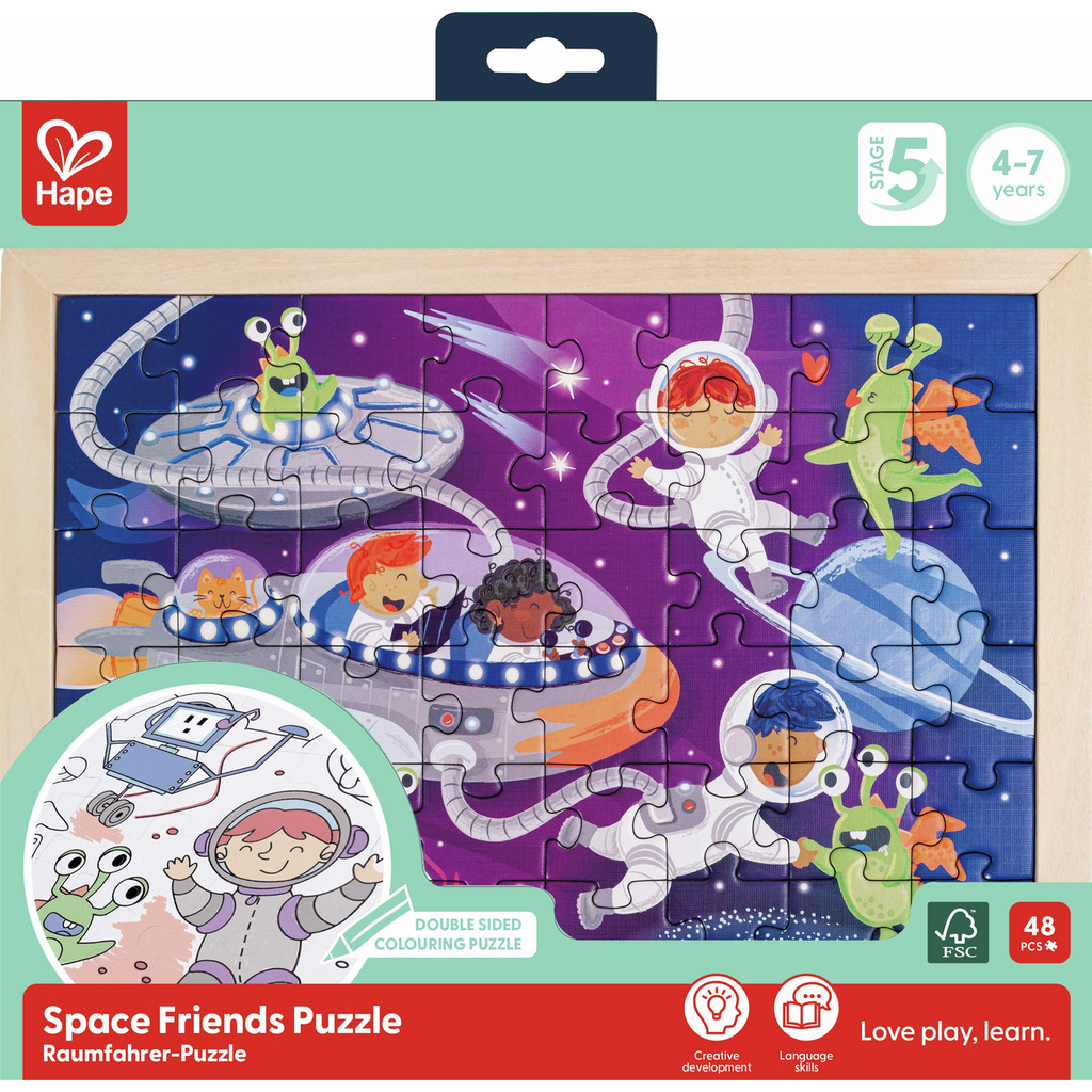 Space Friends Puzzle Space Friends Puzzle