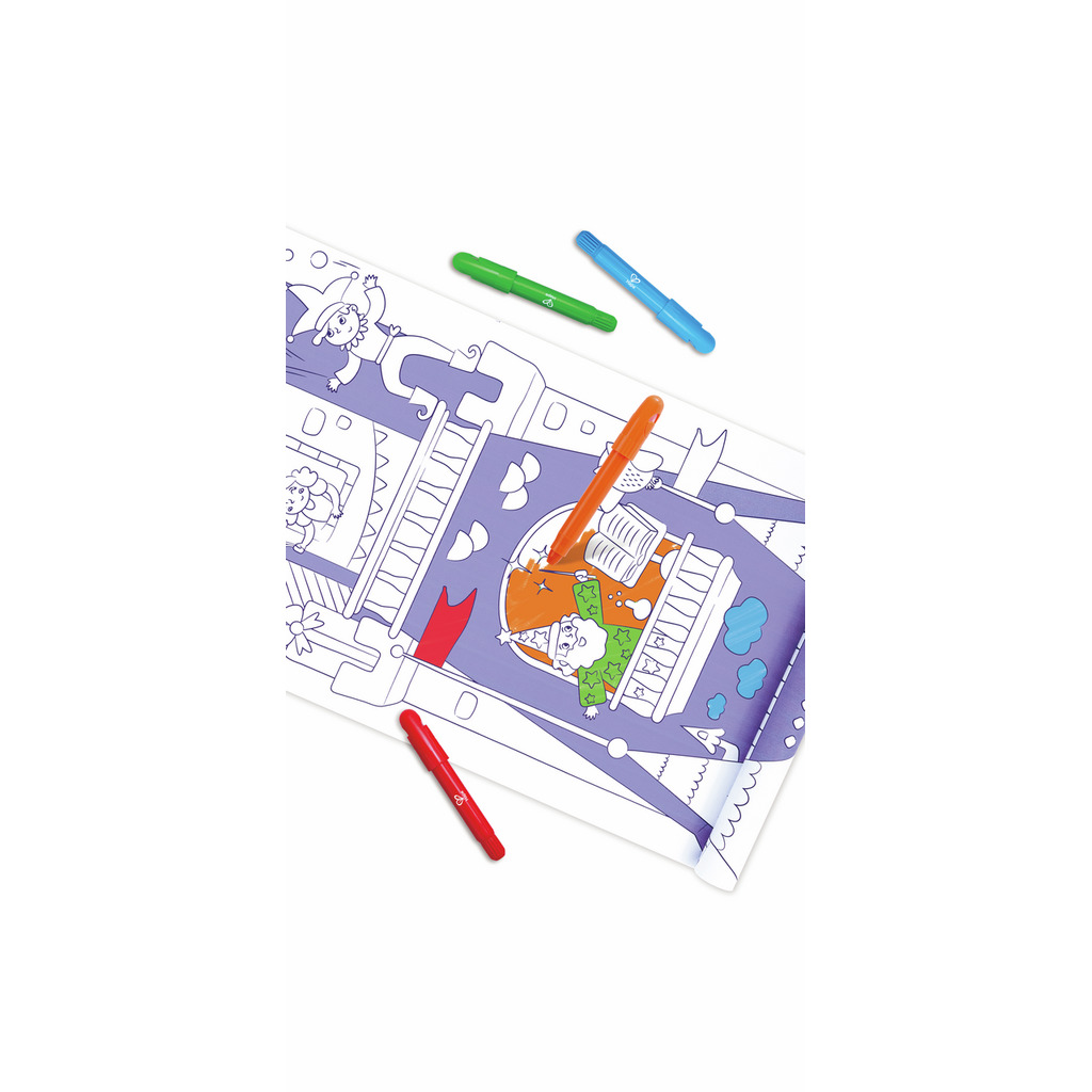 Castle Doodle Paper Roll