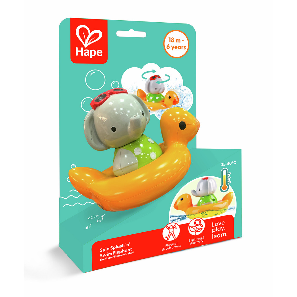 Spin Splash 'n' Swim Elephant    Spin Splash 'n' Swim Elephant