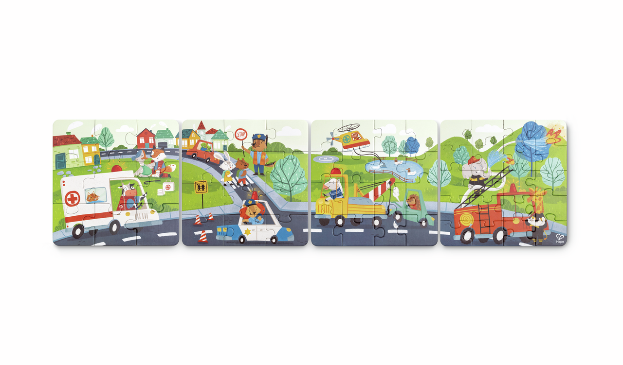 Rescue Vehicles Puzzle Rescue Vehicles Puzzle