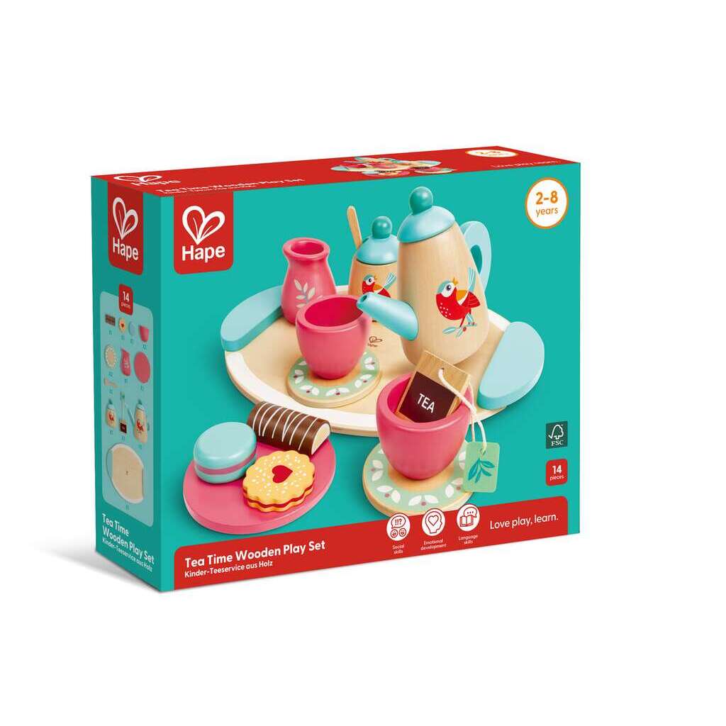 Tea Time Wooden Play Set Tea Time Wooden Play Set