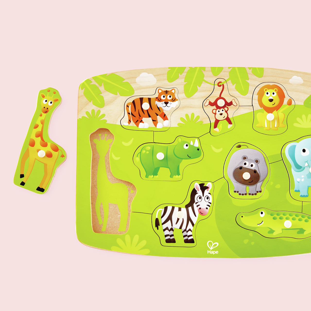 Jungle Peg Puzzle