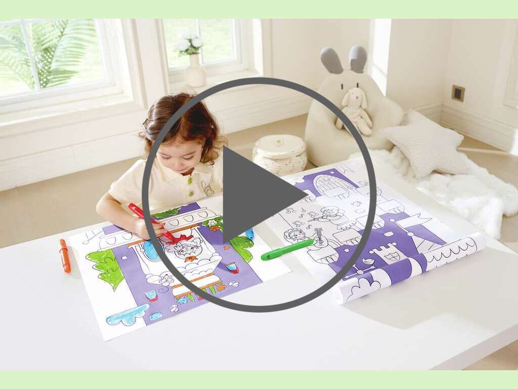 Castle Doodle Paper Roll