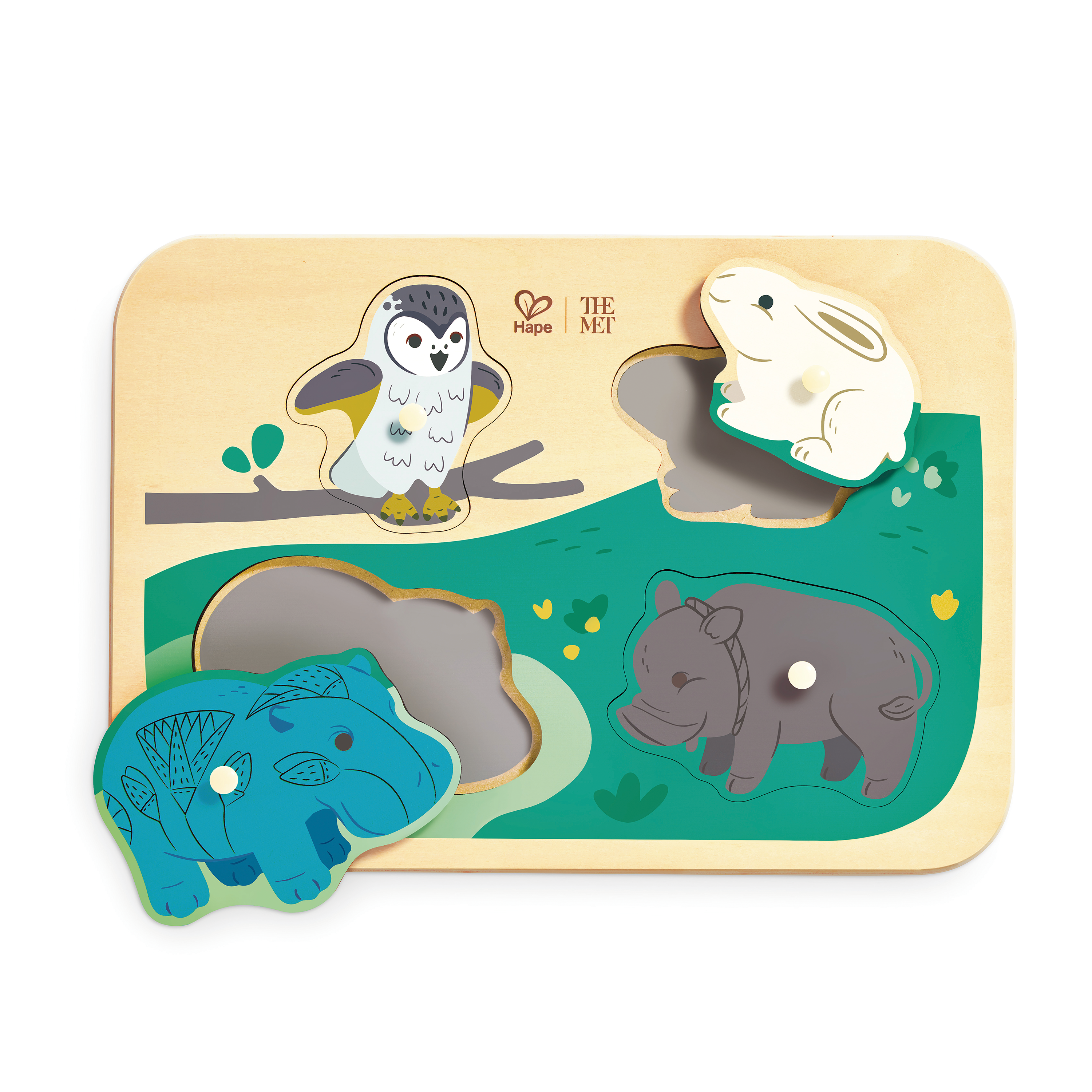 Animal Friends Peg Puzzle