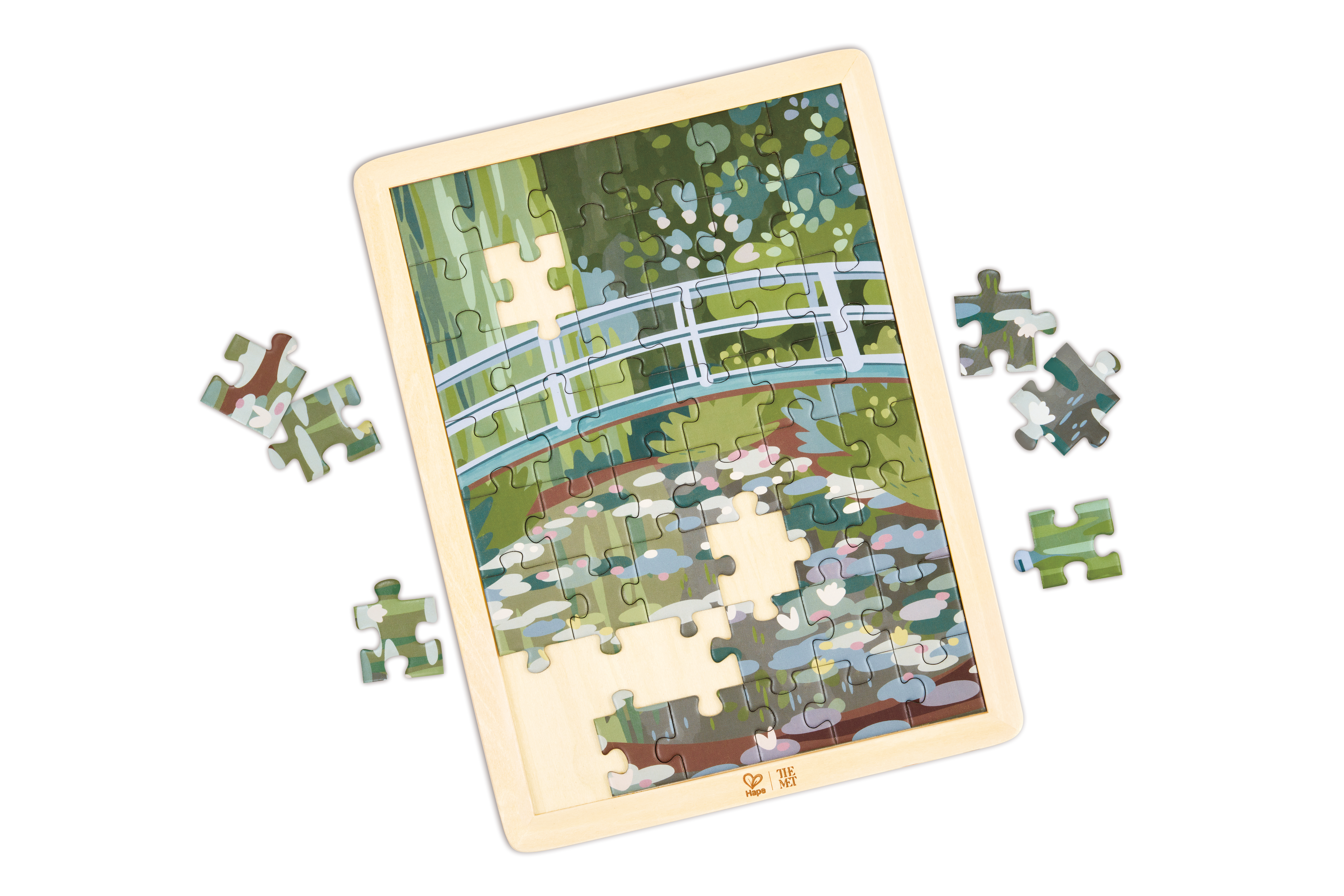 Monet Water Lily Garden Puzzle
