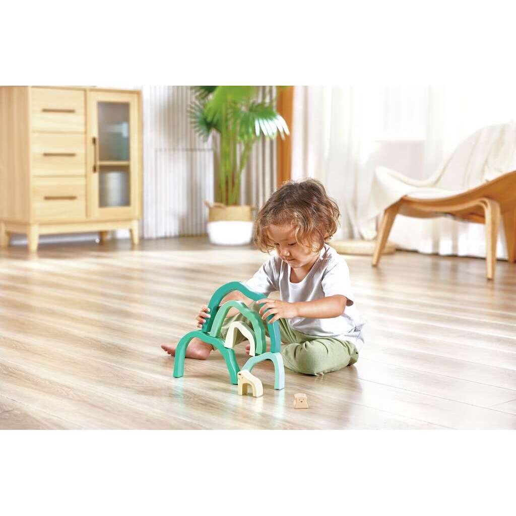 Arctic Polar Bear Stacking Blocks Arctic Polar Bear Stacking Blocks