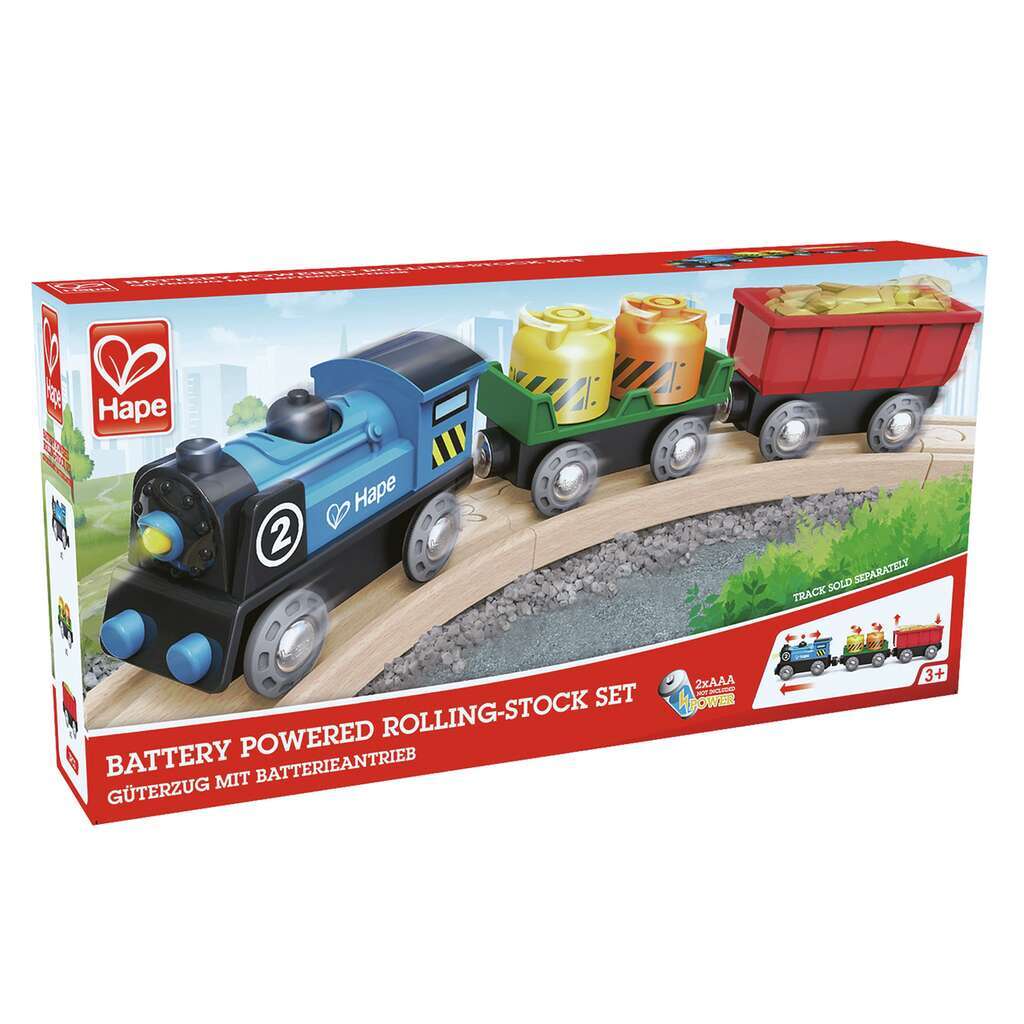 Battery Powered Rolling-Stock Set