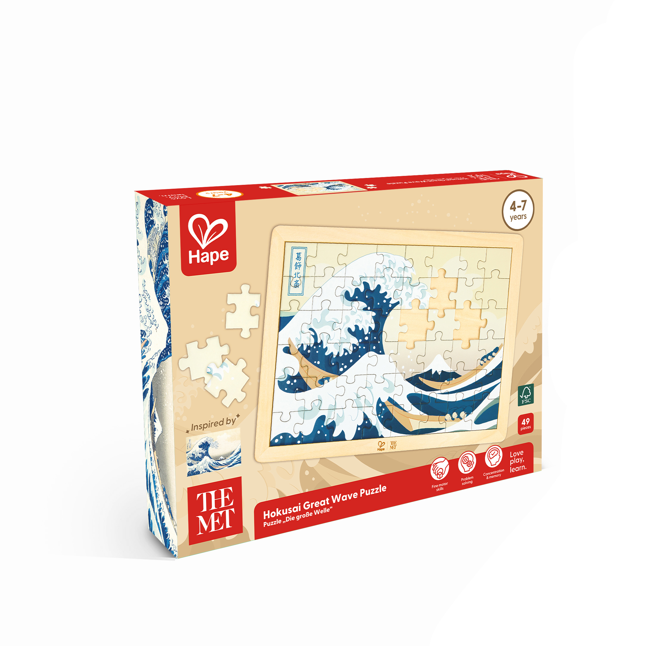 Hokusai Great Wave Puzzle