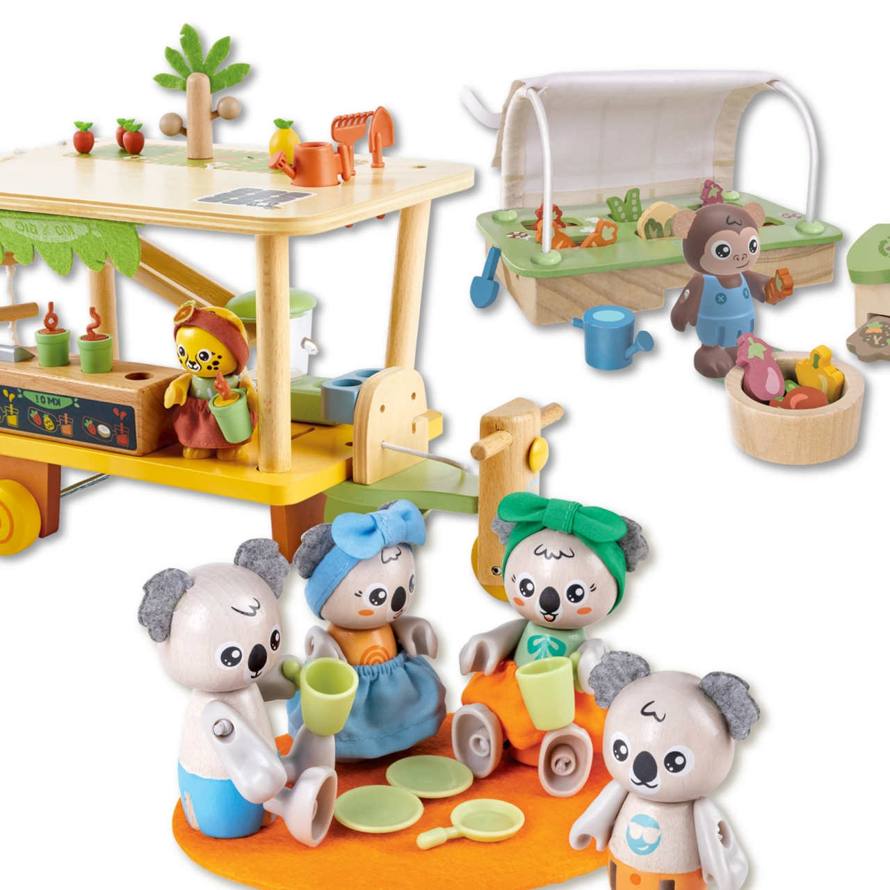 Eco Friends & Foods Play Set Eco Friends & Foods Play Set