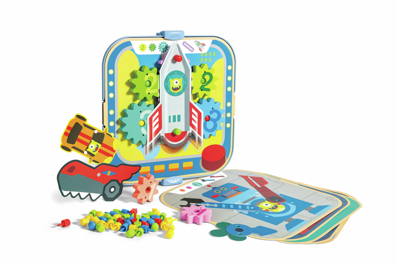 Groovy-go-round Gears Playset