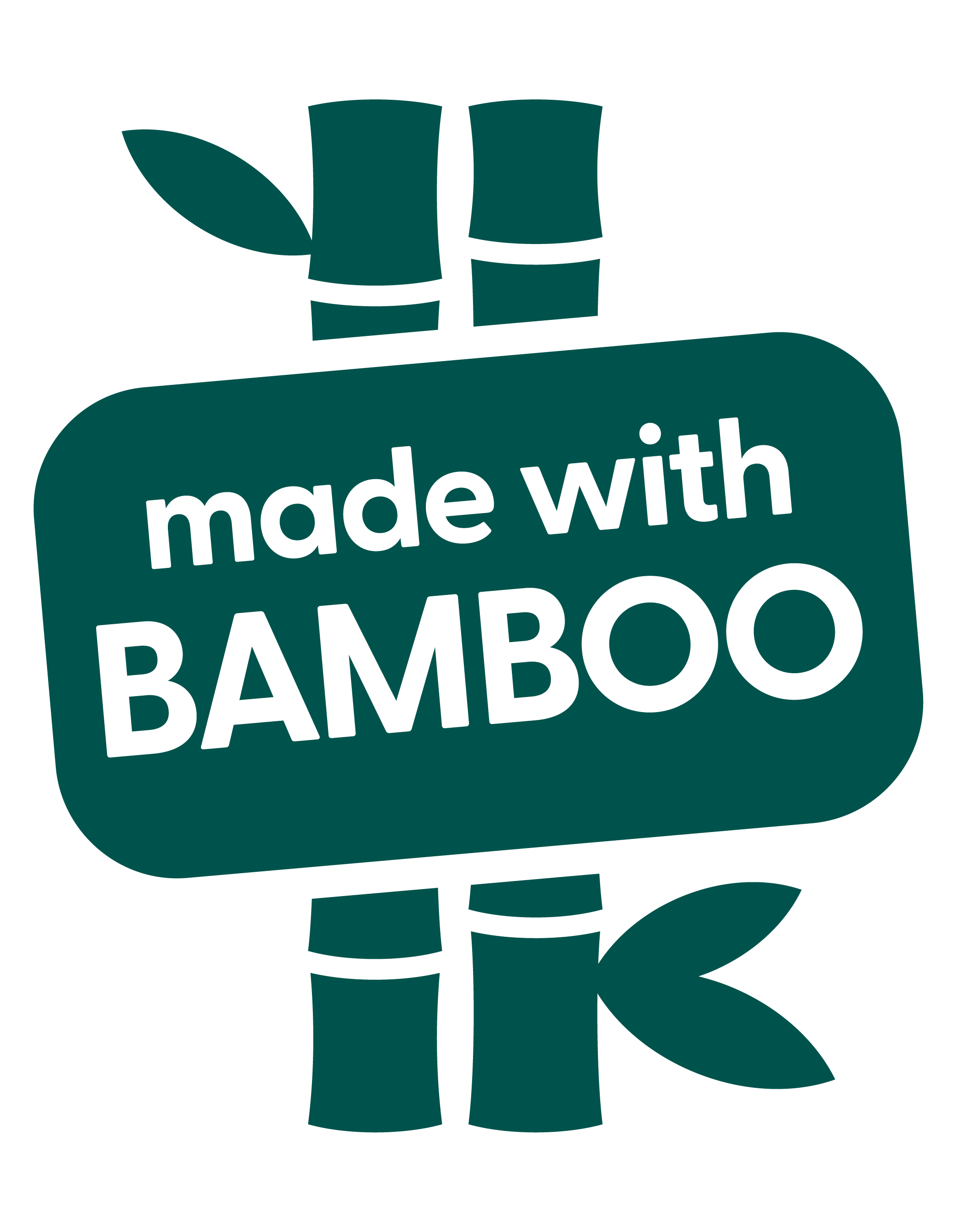 Made with bamboo
