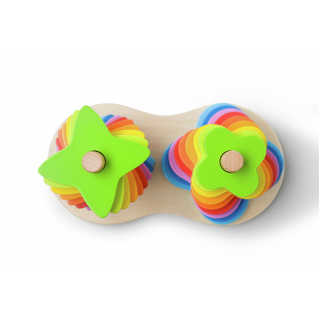 Double Rainbow Stacker Double Rainbow Stacker