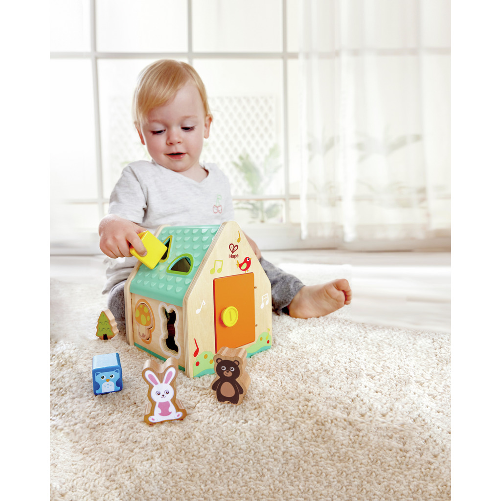 Critter House Shape Sorter Critter House Shape Sorter