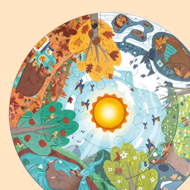 Four Seasons Puzzle Four Seasons Puzzle