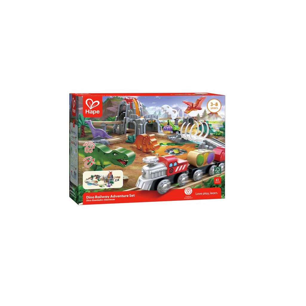 Dino Railway Adventure Set