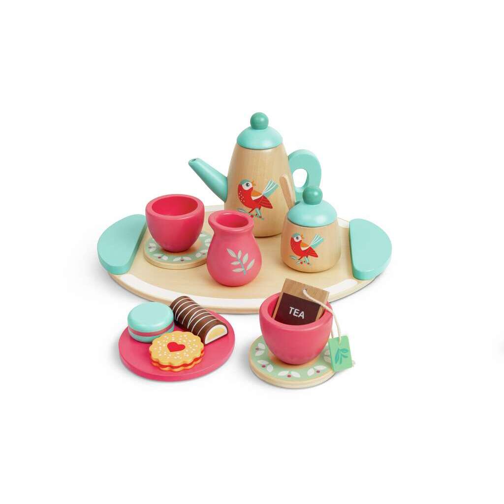 Tea Time Wooden Play Set Tea Time Wooden Play Set
