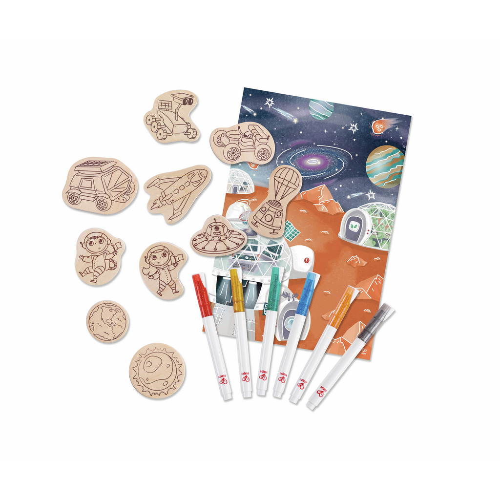 Mars Space Life, Storytelling DIY Magnets Mars Space Life, Storytelling DIY Magnets