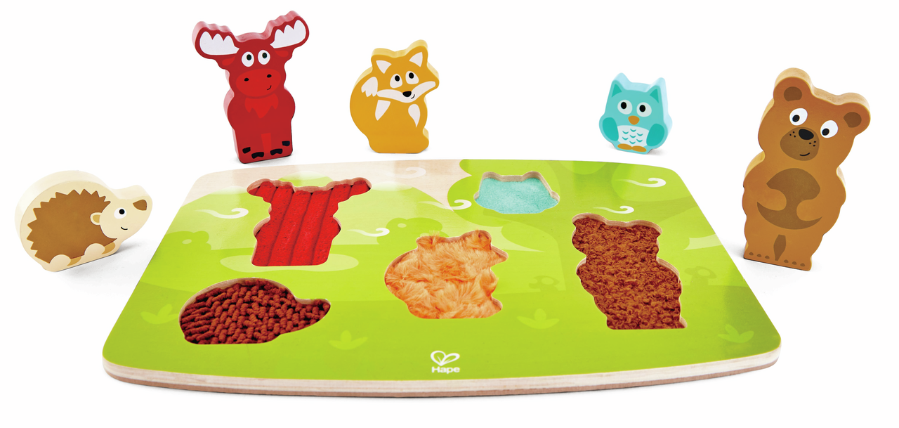 Forest Animal Tactile Puzzle Forest Animal Tactile Puzzle