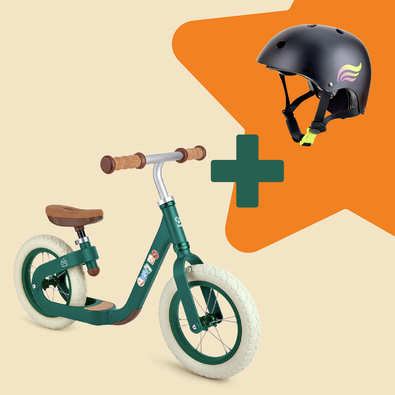Balance Bike Bundle – Green Balance Bike Bundle – Green