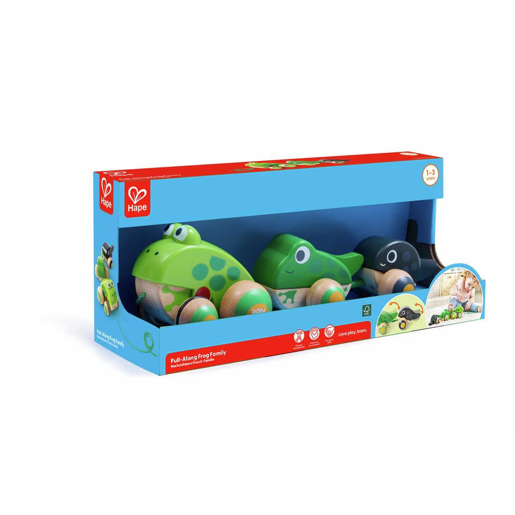 Pull-Along Frog Family Pull-Along Frog Family