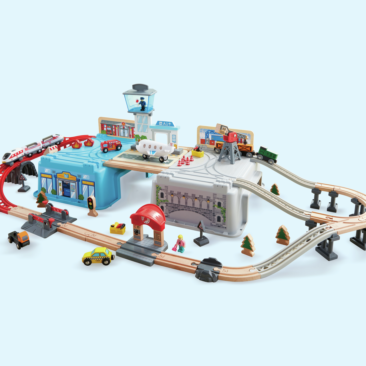 Mega Metropolis Train Bucket Set
