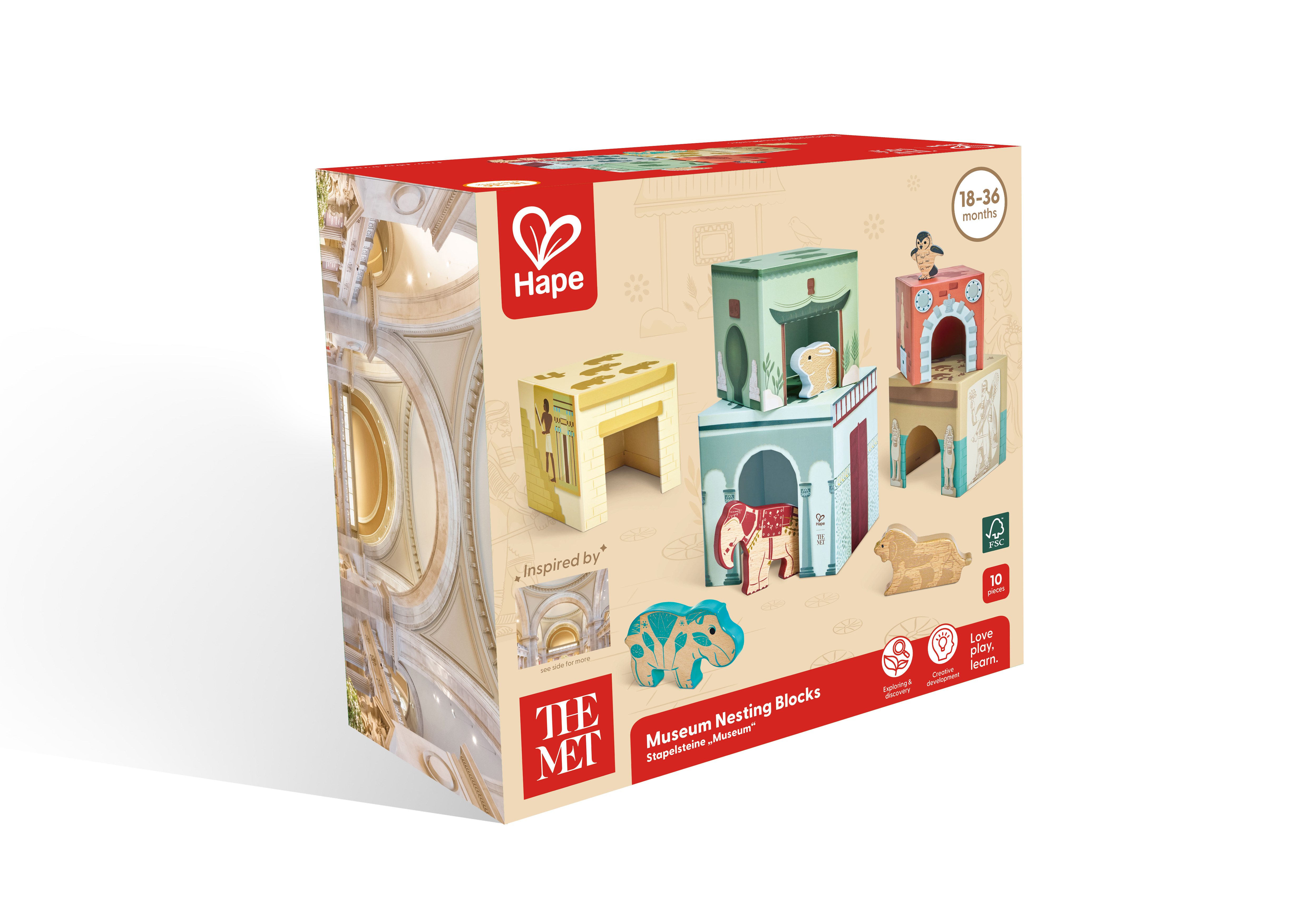 Museum Nesting Blocks