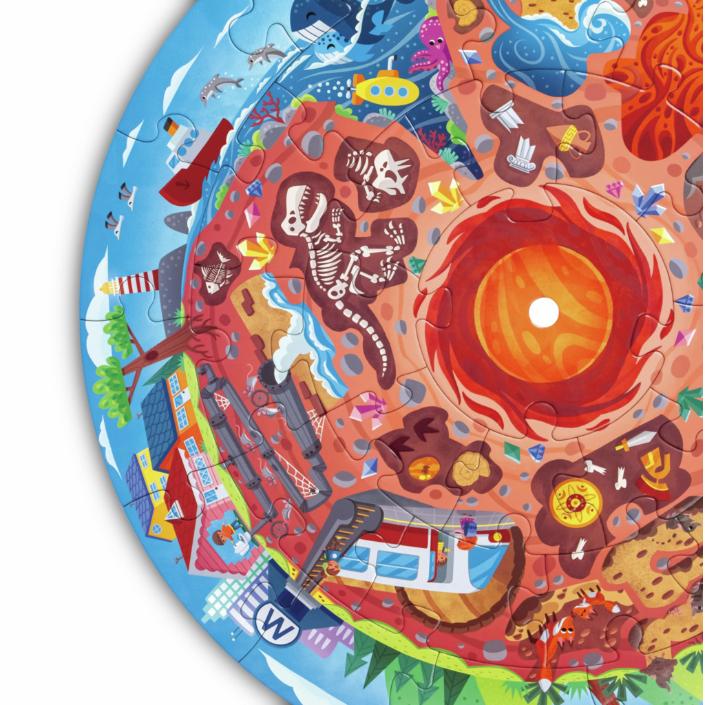 Underground World Puzzle Underground World Puzzle