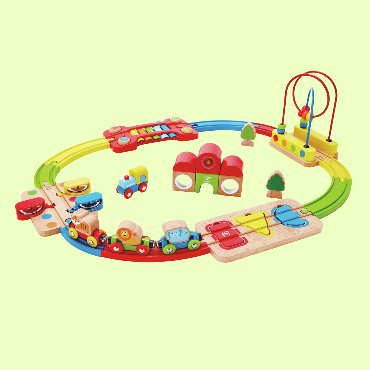 Rainbow Puzzle Railway