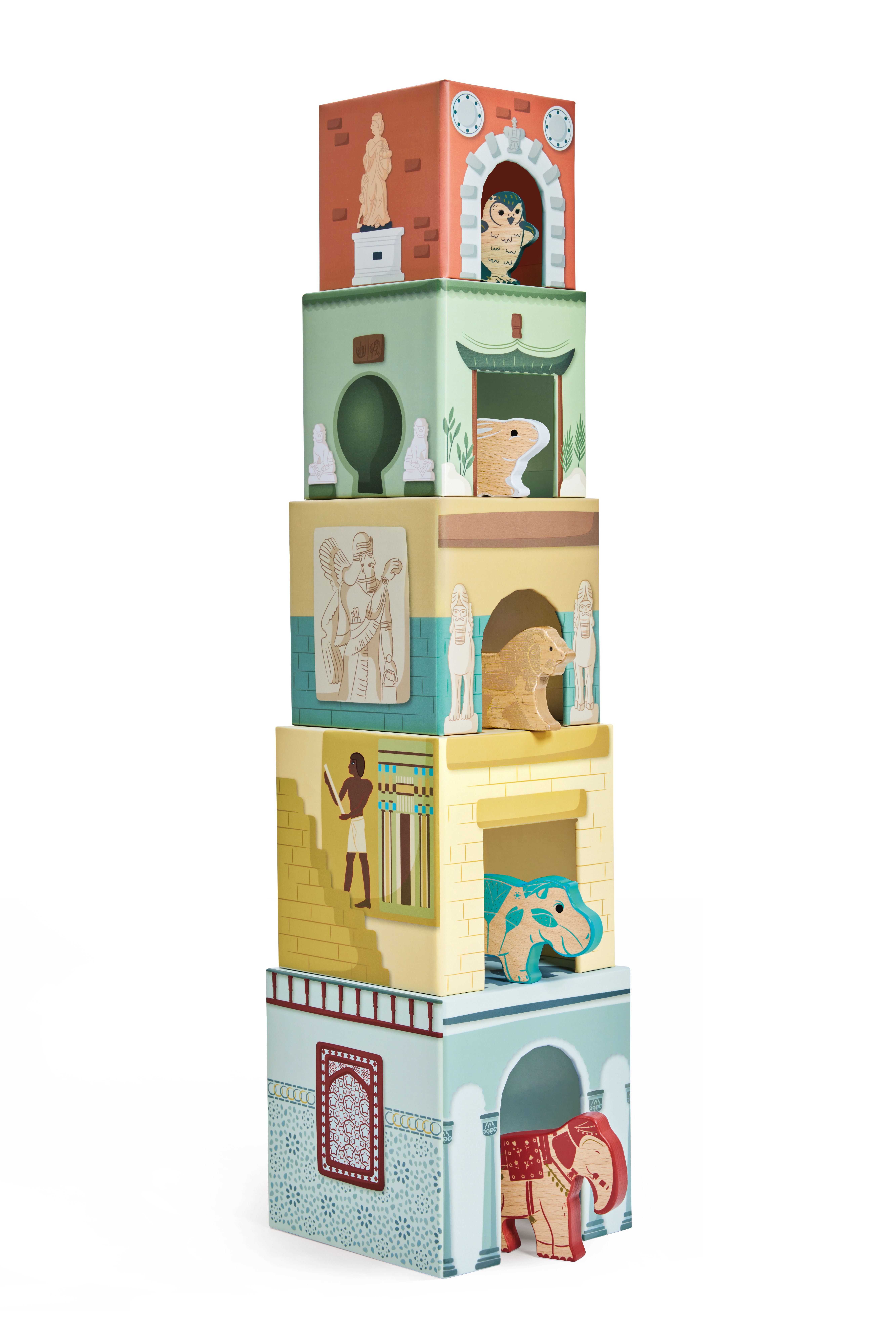Museum Nesting Blocks