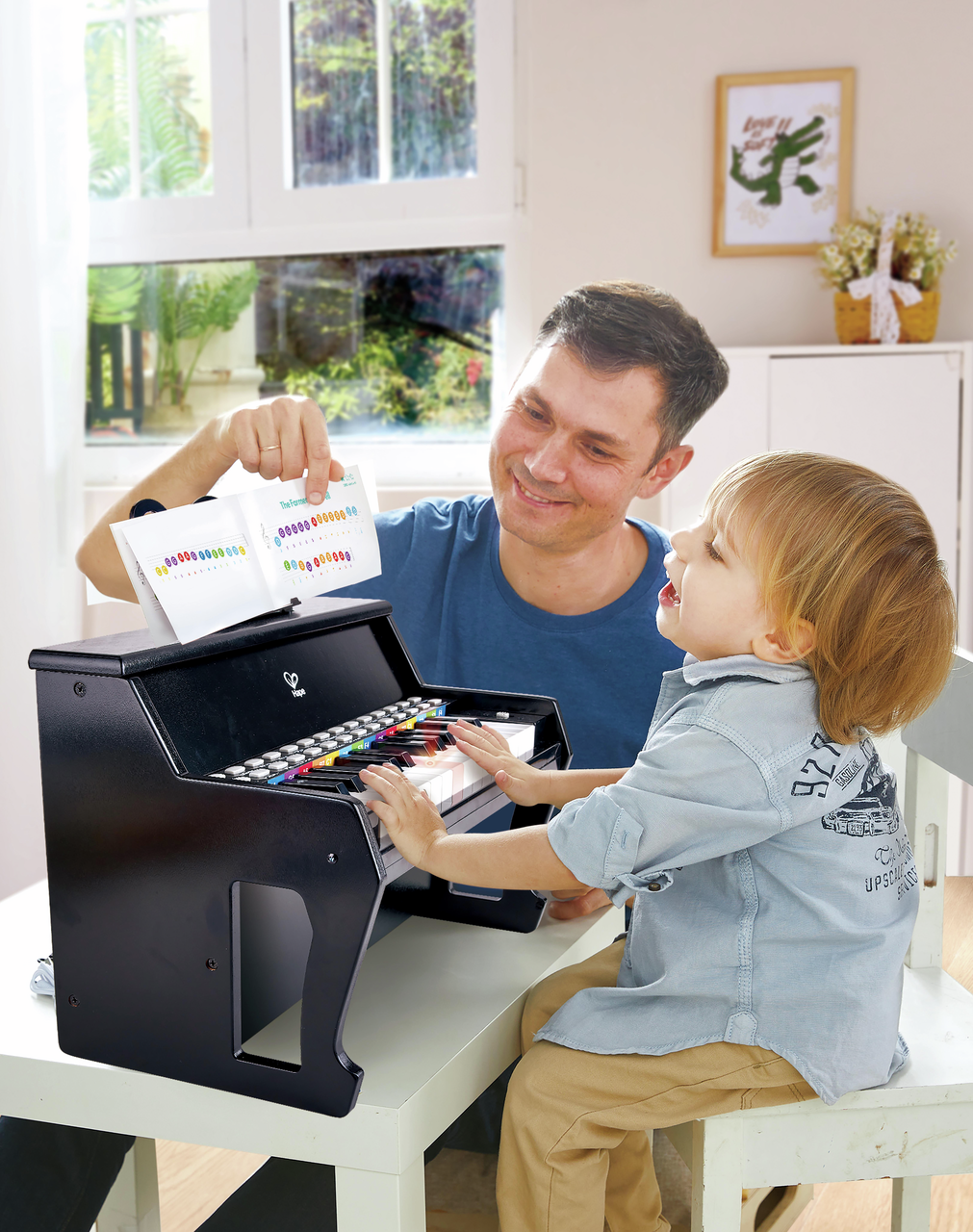 Learn with Lights Piano, Black  Learn with Lights Piano, Black