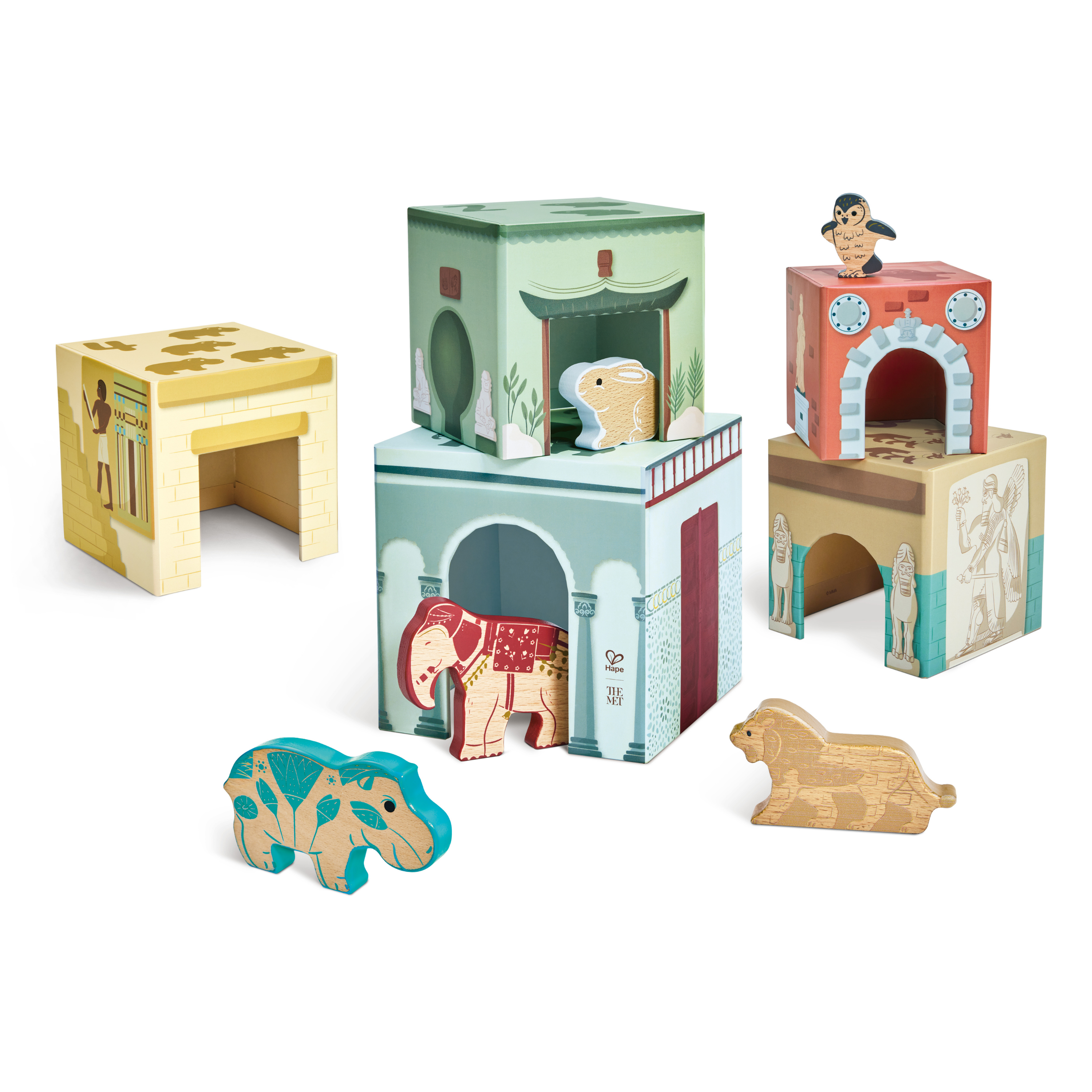 Museum Nesting Blocks