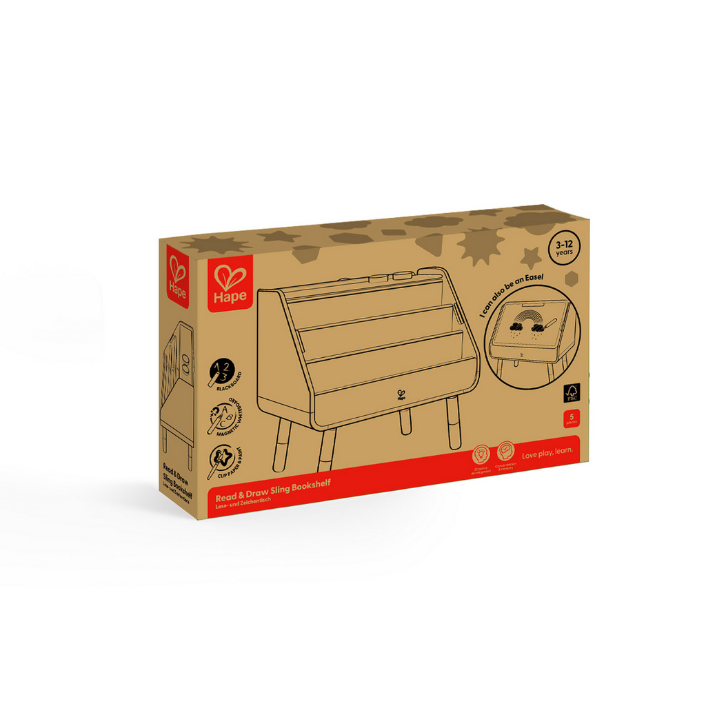 Read & Draw Sling Bookshelf Read & Draw Sling Bookshelf