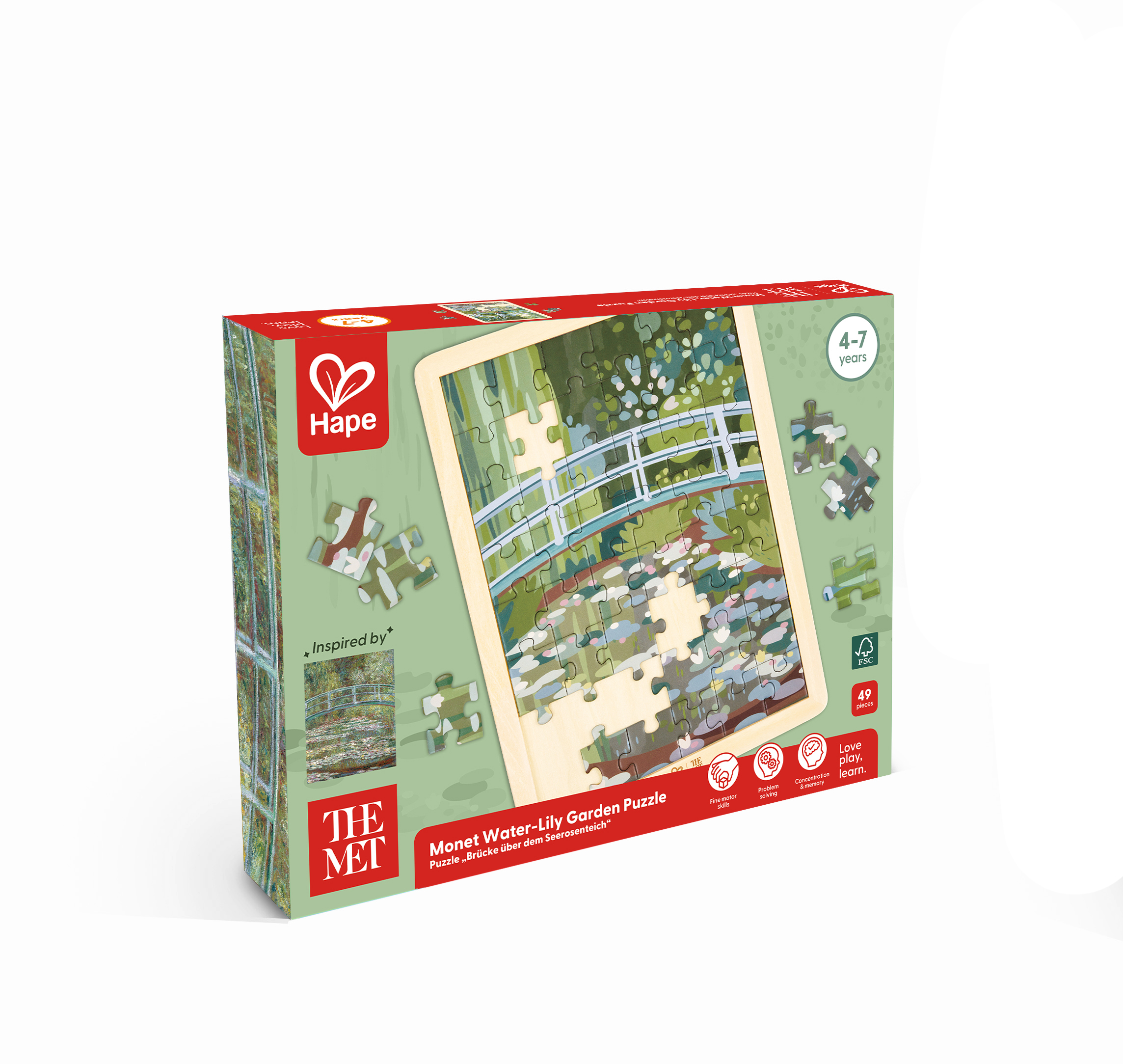 Monet Water Lily Garden Puzzle