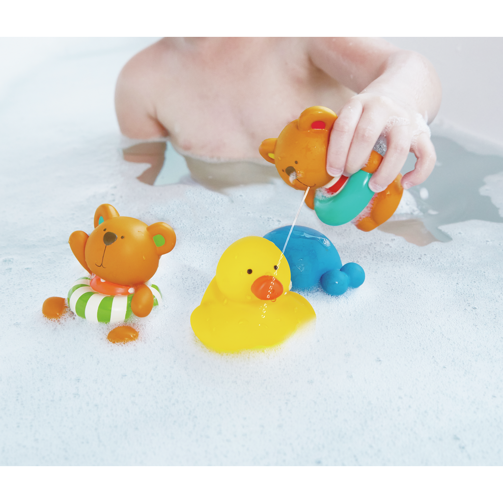 Teddy and Friends Bath Squirts