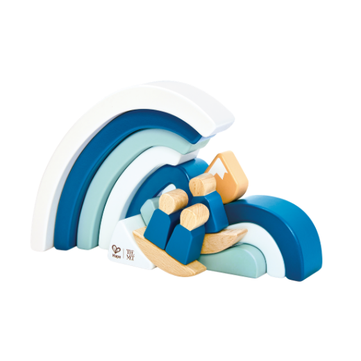 Hokusai Great Wave Block Set