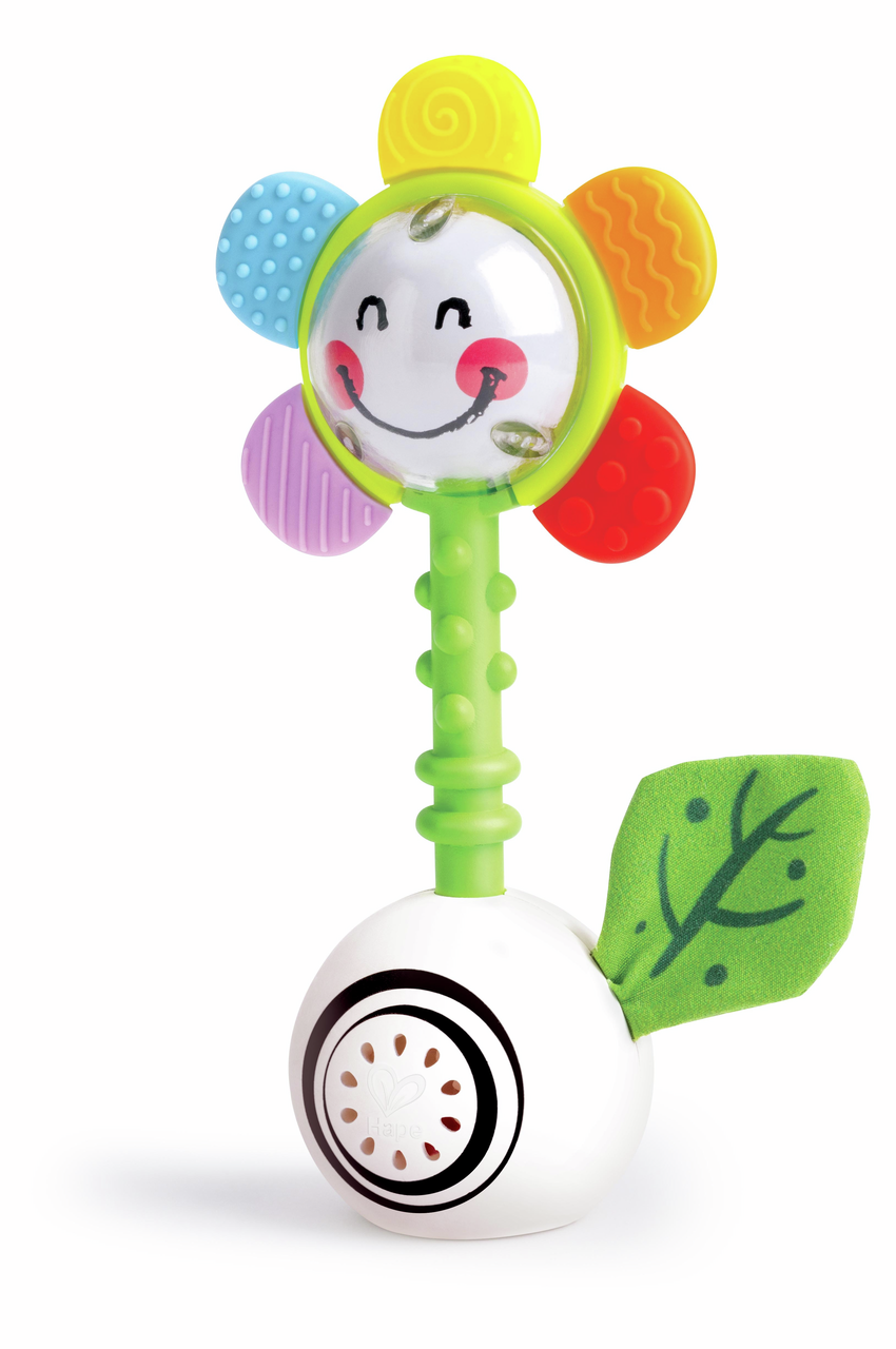 Shake & Sparkle Flower Rattle