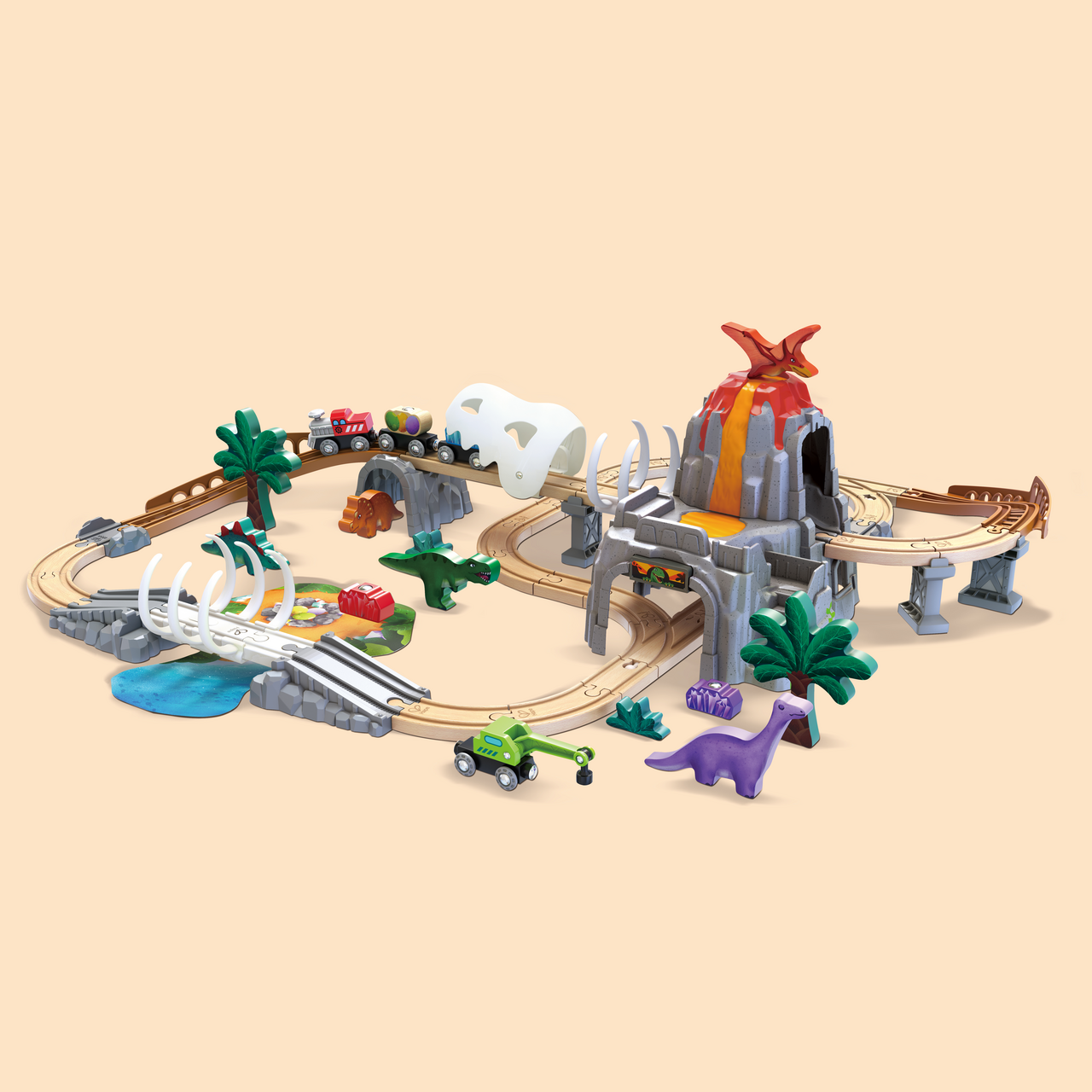 Dino Railway Adventure Set Dino Railway Adventure Set