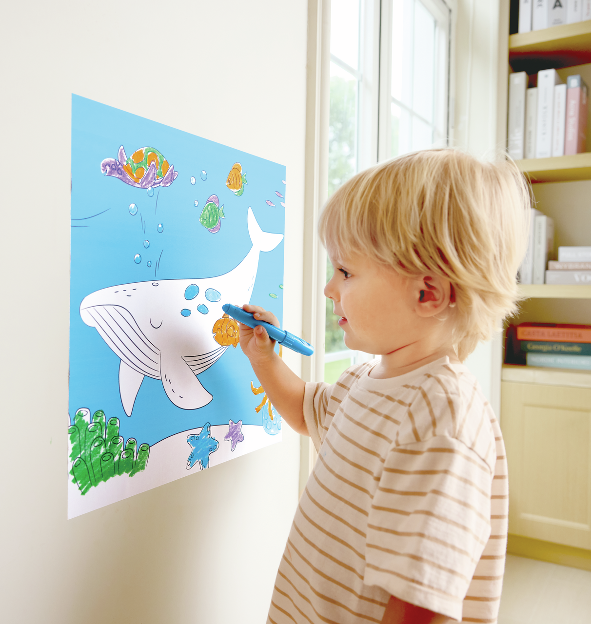 Ocean Doodle Paper Roll