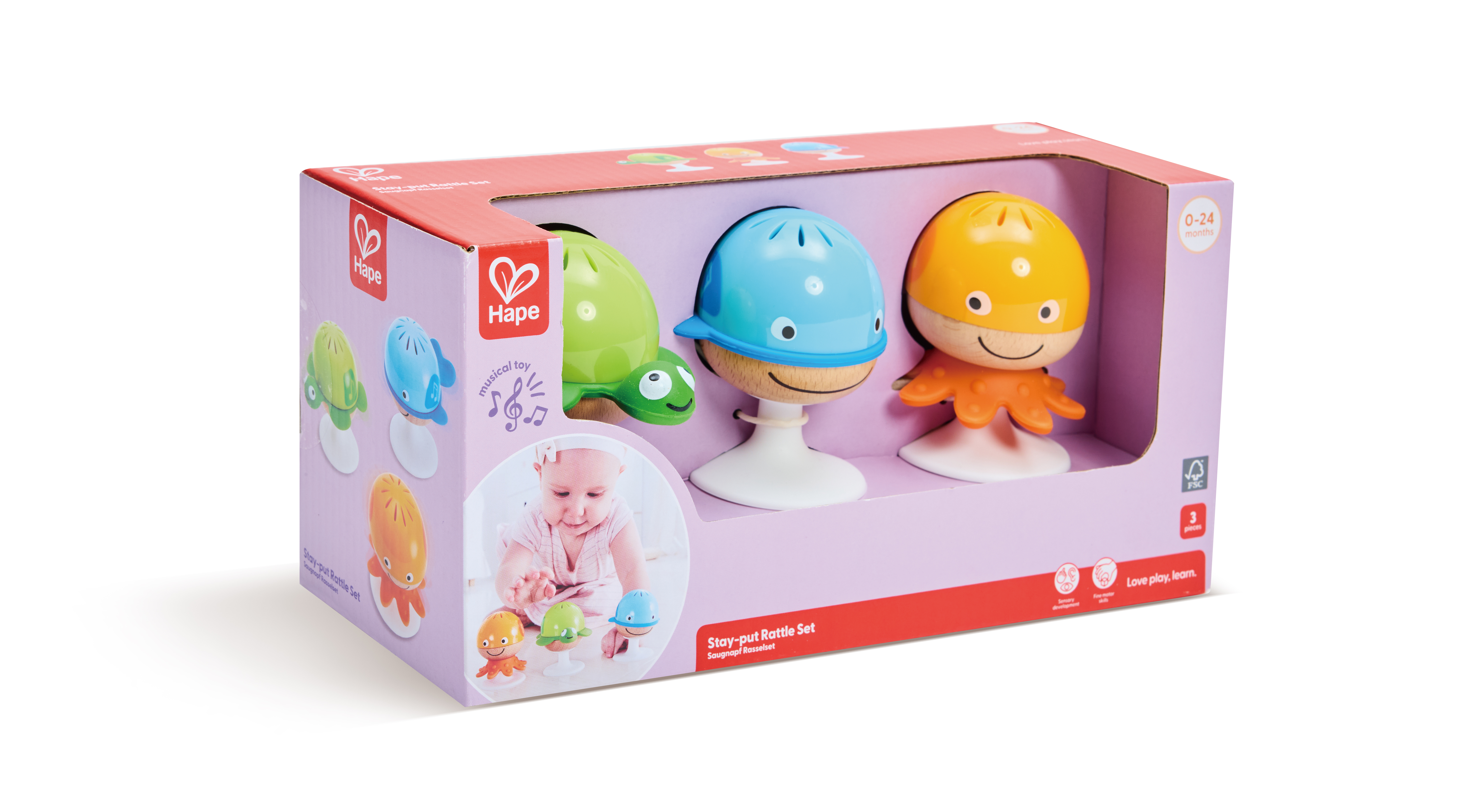 Sea Animals Rattle Set