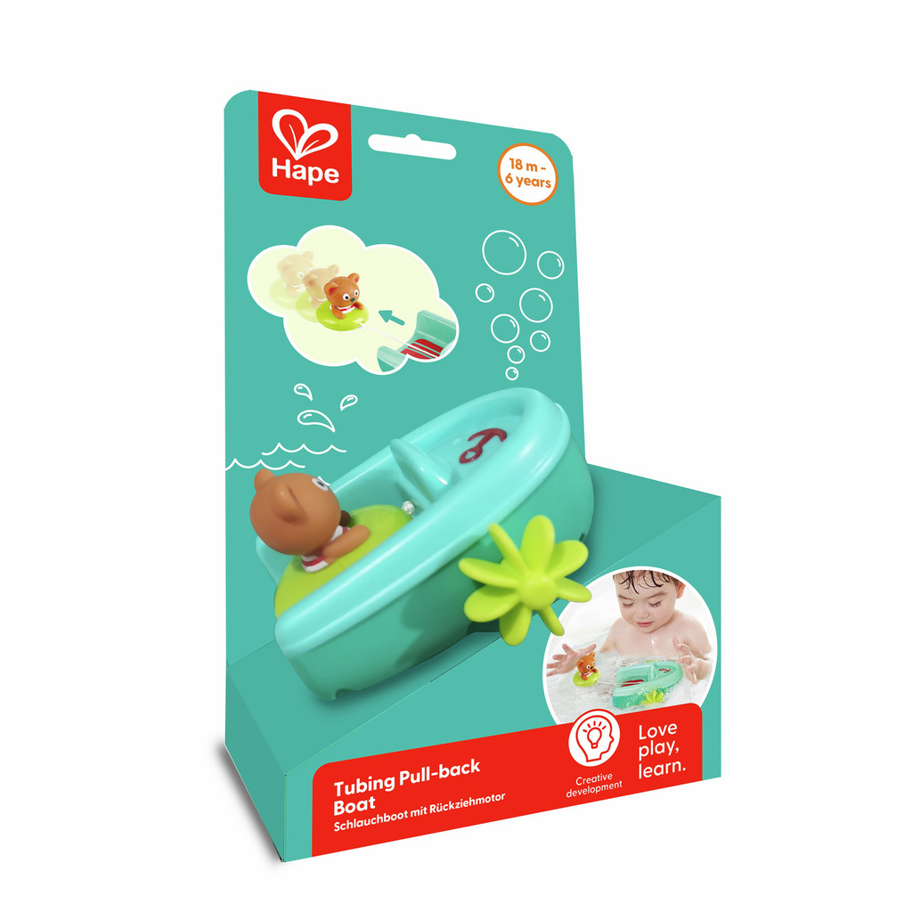 Tubing Pull-back Boat Tubing Pull-back Boat