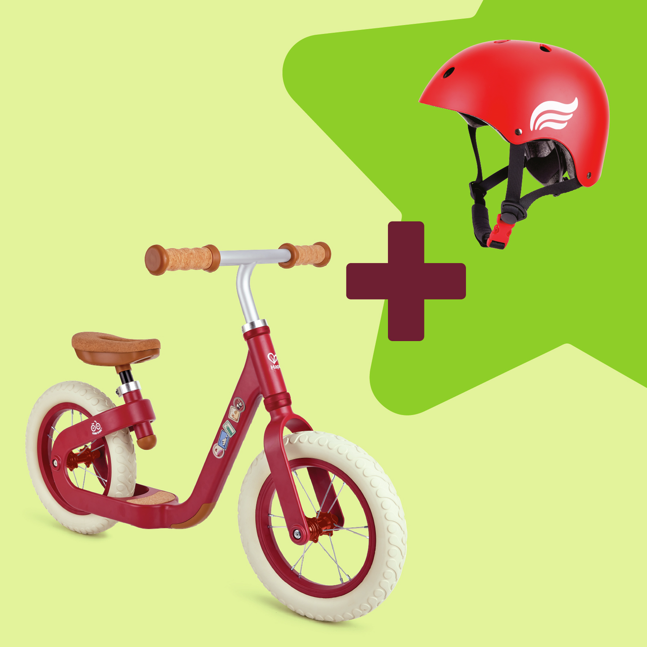 Balance Bike Bundle – Red  Balance Bike Bundle – Red